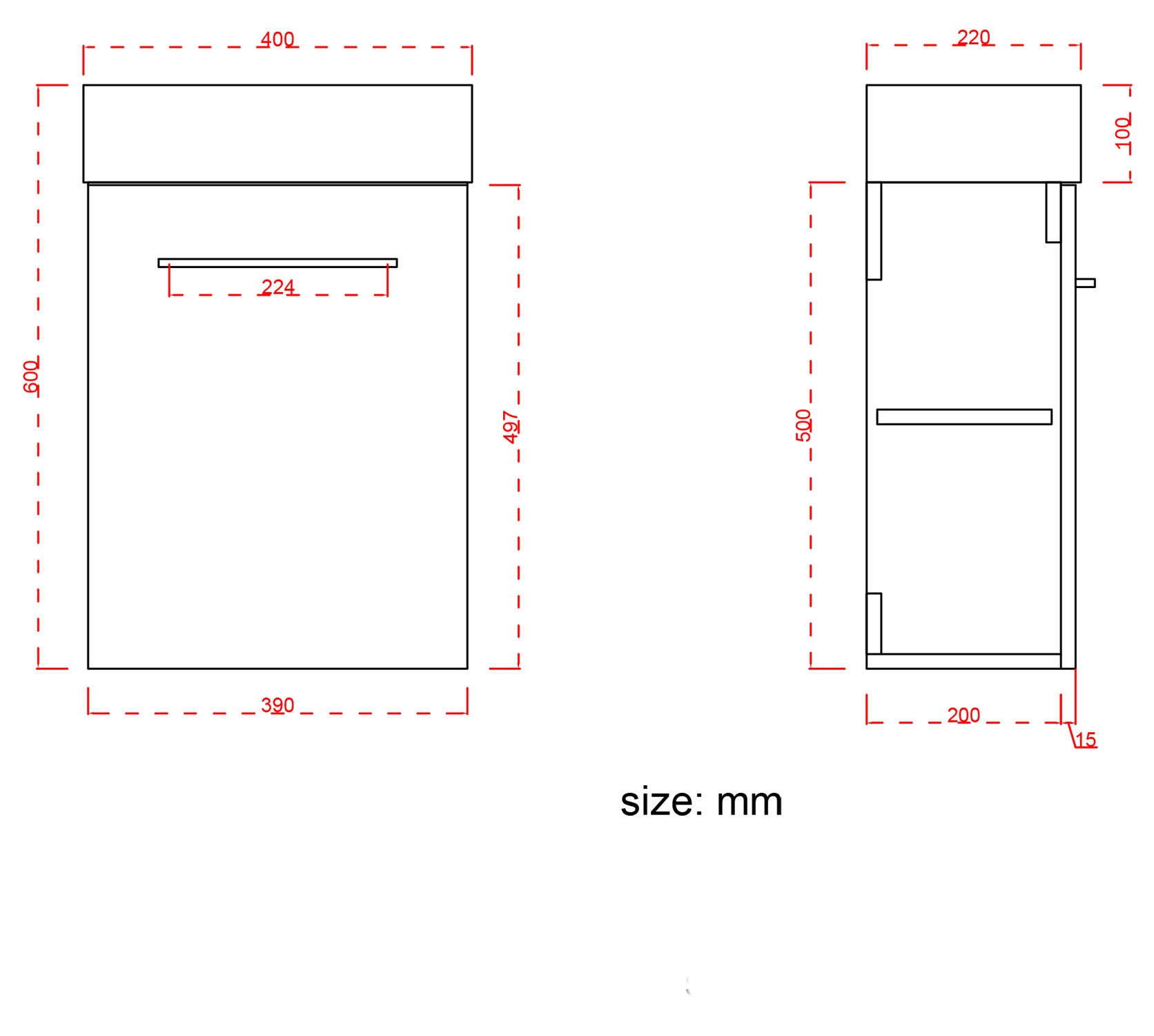 BOMBAY Mat Zwart - Wastafel Wit - lomazoo.com